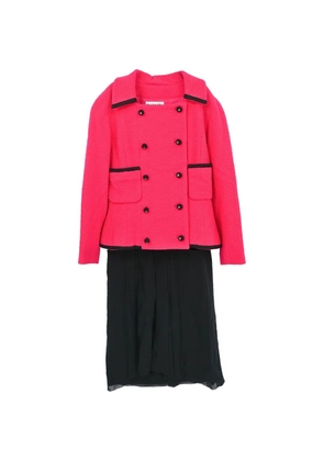 CHANEL Pre-Owned 1990-2000s double-breasted suit - Pink