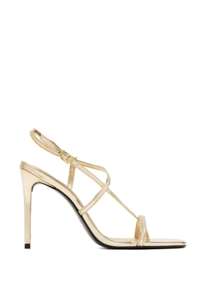 Schutz Azure metallic sandals - Gold