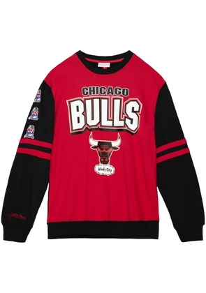 Mitchell & Ness All Over Crew 2.0 'NBA Chicago Bulls' sweatshirt - Red