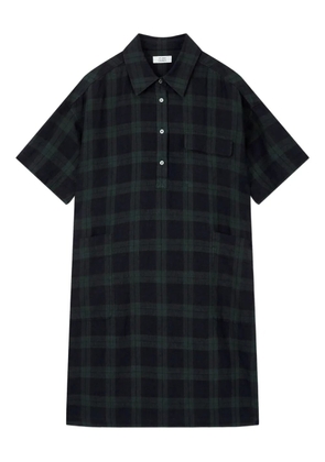 TOMBOY checked patch-pocket dress - Green