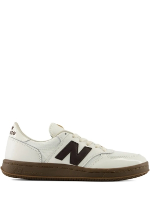 New Balance patent mesh sneakers - White
