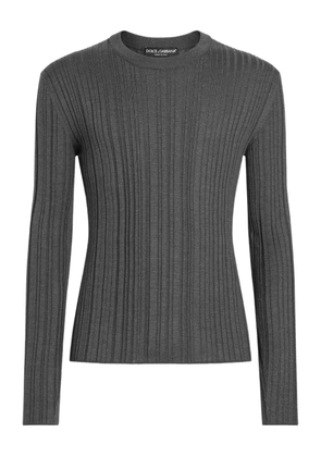 Dolce & Gabbana silk jumper - Grey
