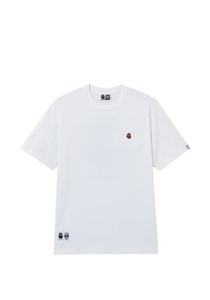 FINGERCROXX embroidery T-shirt - White