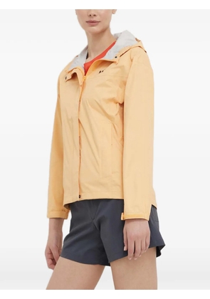 Helly Hansen hooded logo-detail jacket - Yellow