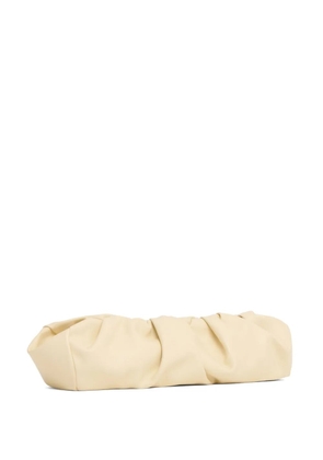 Mansur Gavriel Cloud ruched clutch - Neutrals