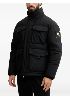 Moose Knuckles hooded pocket jacket - Black