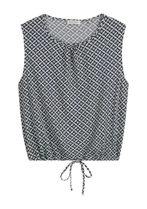 Marc O'Polo sleeveless patterned top - Blue