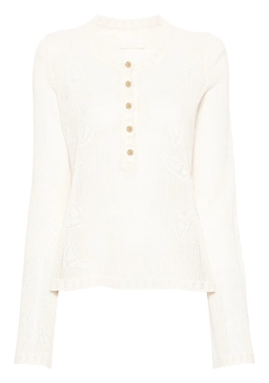 Zadig&Voltaire Salmyr Wings cotton jumper - Neutrals