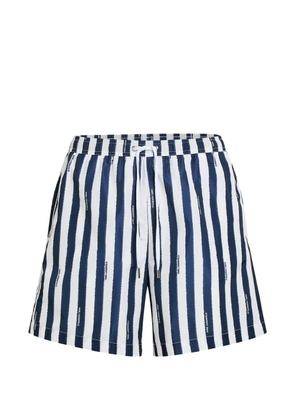 Karl Lagerfeld striped swim shorts - Blue