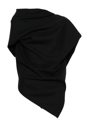 Issey Miyake draped blouse - Black