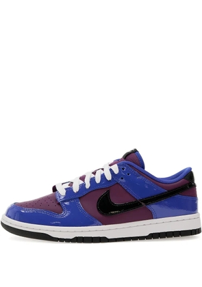 Nike leather lace-up sneakers - Blue