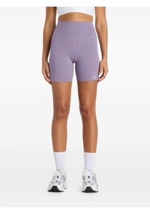New Balance high rise shorts - Purple