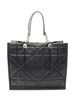 Christian Dior Pre-Owned 2010s quilted chain-handle tote bag - Black