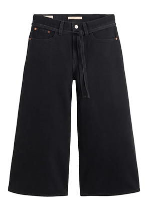 Levi's tie-belt cotton jeans - Black