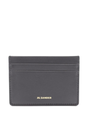 Jil Sander Pre-Owned 2020s logo leather card holder - Black