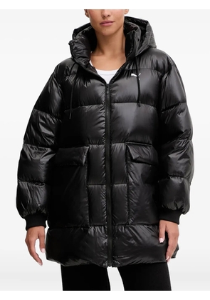 PUMA hooded quilted jacket - Black