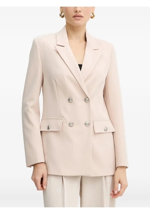 GUESS USA Fiona double-breasted blazer - Neutrals
