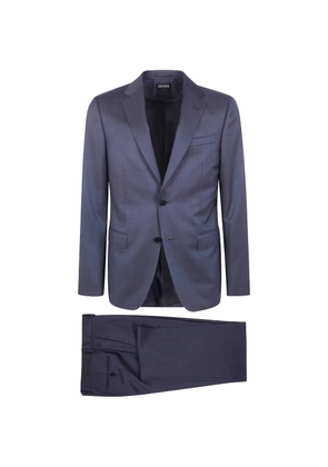 Zegna button-fastening suit set (set of two) - Grey