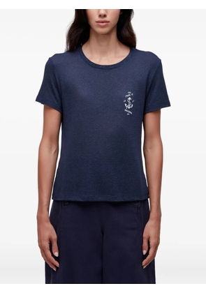 Osklen Casa da Ancora linen T-shirt - Blue