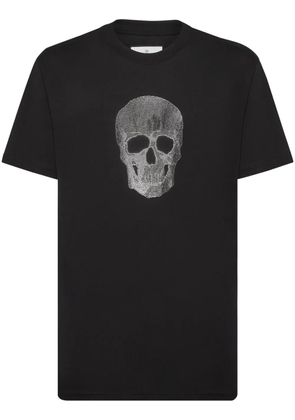 Philipp Plein crystal skull t-shirt - Black