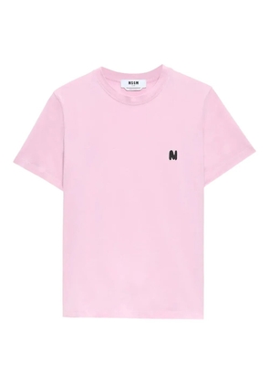 MSGM cotton t-shirt - Pink