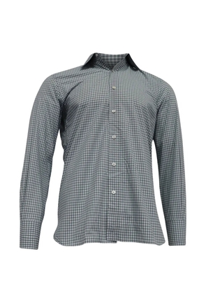 Tom Ford Vintage check-print cotton shirt - Green