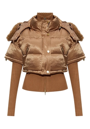 KNWLS hooded jacket - Brown