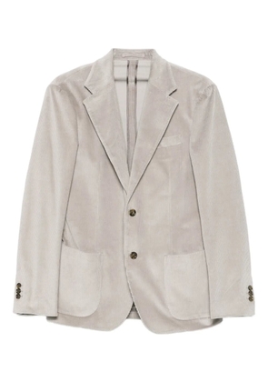 Lardini single-breasted blazer - Grey