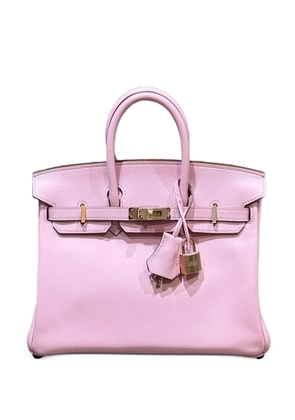 Hermès Pre-Owned 2022 Birkin 25 Swift rose gold-hardware tote bag - Pink