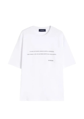 Sportmax Spdquiete print short-sleeve T-shirt - White