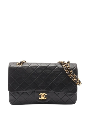 CHANEL Pre-Owned 1994-1996 Medium Classic Lambskin Double Flap shoulder bag - Black