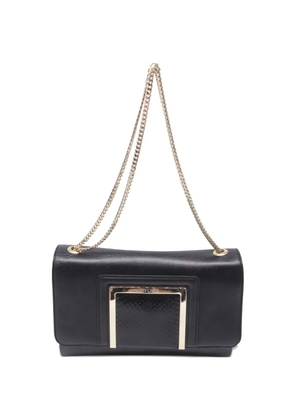 Jimmy Choo Pre-Owned Alba leather shoulder bag - Black