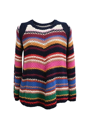 Ba&Sh striped chunky-knit sweater - Blue