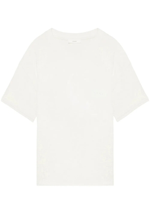 1989 STUDIO logo-embroidered cotton T-shirt - White