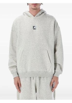 Jordan logo kangaroo pocket hoodie - Grey