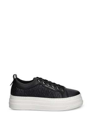 Armani Exchange platform sneakers - Black