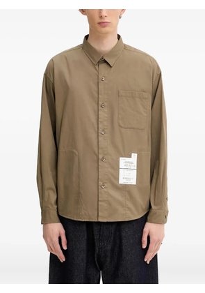 Neighborhood pocket-detail shirt - Brown