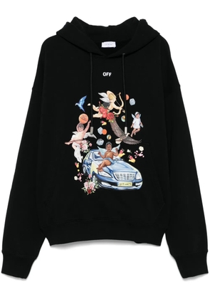 Off-White Fresco Car Skate hoodie - Black