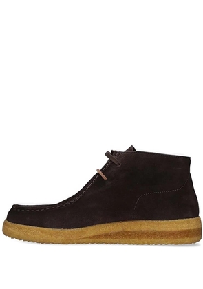Astorflex suede lace-up boots - Brown