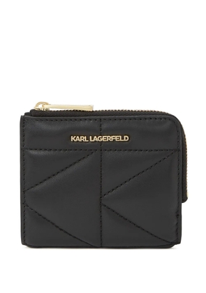 Karl Lagerfeld K/Kuilt bi-fold wallet - Black