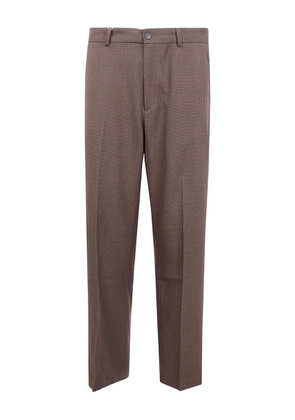 Les Deux checked trousers - Brown