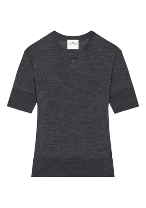 Courrèges short-sleeves T-shirt - Grey