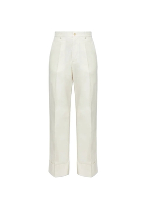 Bally cuffed trousers - Neutrals