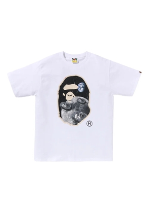 A BATHING APE® graphic T-shirt - White