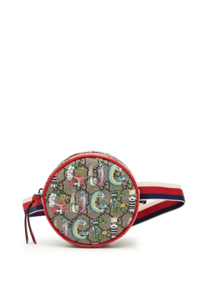 Gucci Pre-Owned 2000-2015 Yuko Higuchi Childrens GG Supreme belt bag - Brown