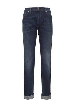 DONDUP rolled-hem jeans - Blue