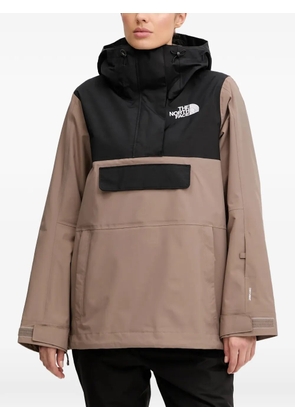 The North Face zip-up hooded ski jacket - Neutrals
