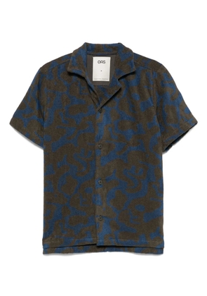 OAS Company Puzzlotec shirt - Brown