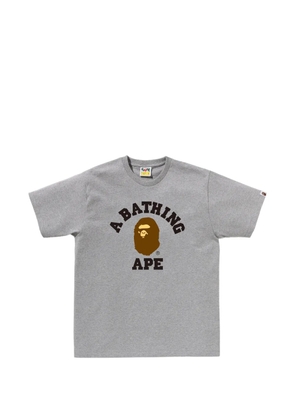A BATHING APE® logo T-shirt - Grey