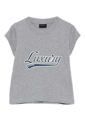 Balenciaga graphic-print short-sleeved t-shirt - Grey